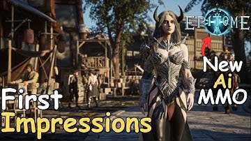 Epitome First Ever Ai Generated MMO?! Is This The Future?