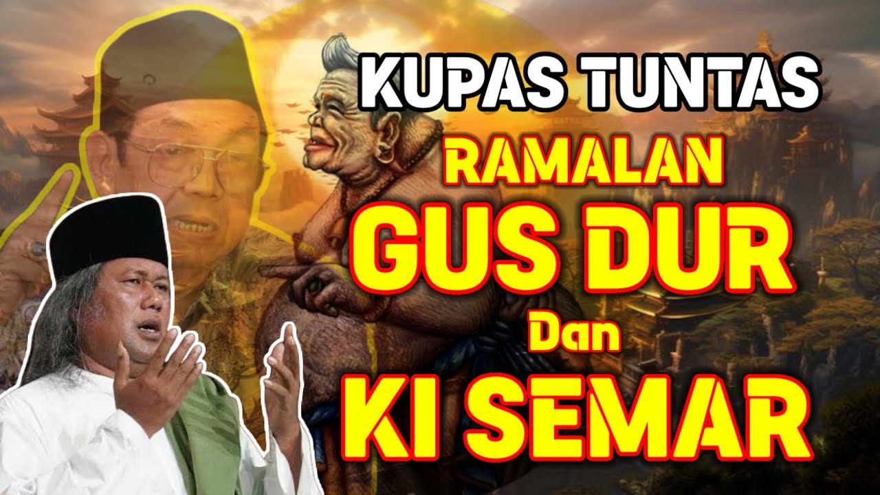 KUPAS TUNTAS RAMALAN GUS DUR DAN KI SEMAR BIKIN MERINDING‼️ | PENGAJIAN GUS MUWAFIQ