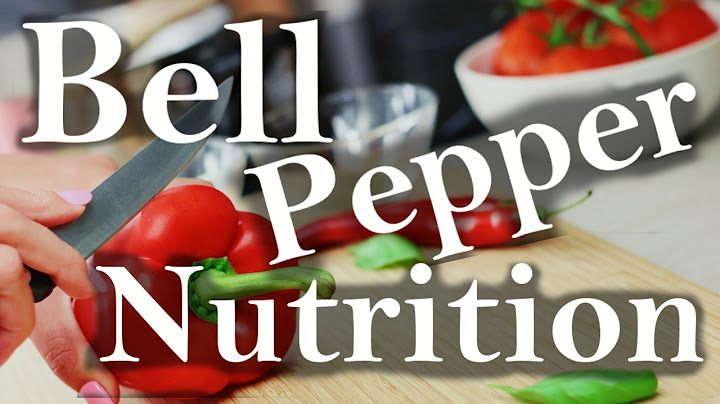 Bell Pepper Nutrition | Why Should I Eat Bell Peppers? | Serious Superfoods