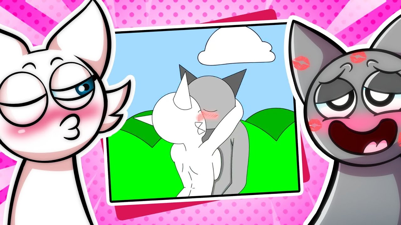 Wenda e Grey REAGEM AS ANIMAÇÕES DOS SPRUNKIS