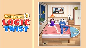Brain Puzzle 2 Logic Twist level 86 solution | help the wife stop her husband