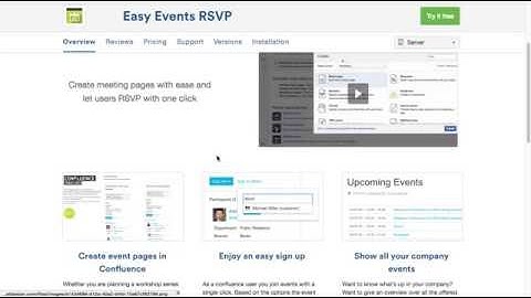Create Events And Event Lists | Confluence And EasyEvents | Demo