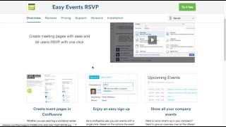 Create Events And Event Lists | Confluence And EasyEvents | Demo screenshot 1