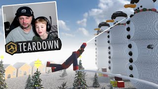 Spiderman Saves The Christmas in Teardown