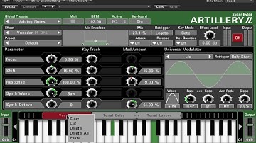 Sugar Bytes "Artillery" Tutorial Pt. 1