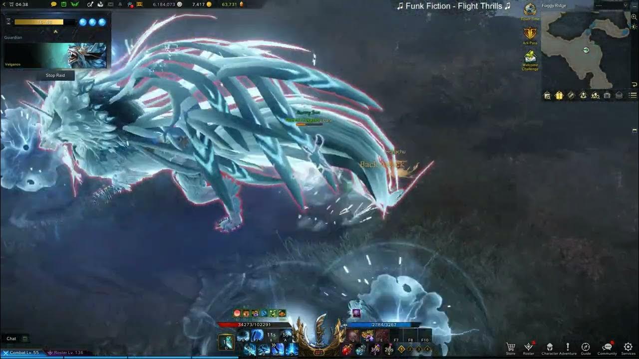 Lost Ark Velganos Solo 1385 Control Glavier (518) YouTube