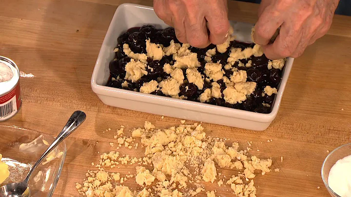 Jacques Ppin Teaches You How to Make a Cherry Crumble