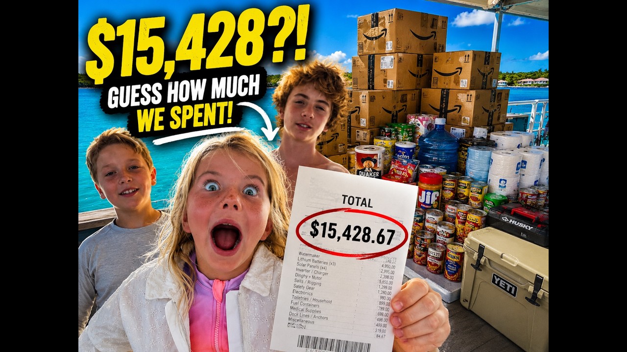 Guess How Much We Spent On Our Catamaran!