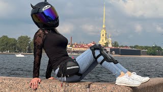 Honda CBR250R Мото путешественница  Анастасия