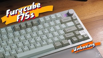 Unboxing the Perfect Budget 75% Gasket Keyboard | Furycube F75 Knob Version