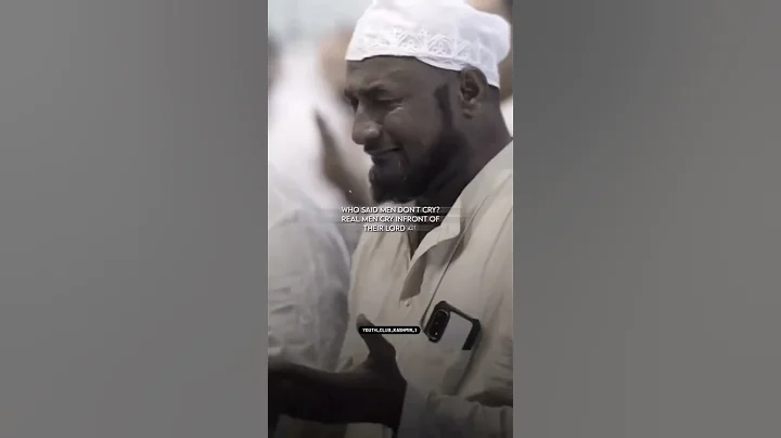 Real men cry in front of Allah #deen #explore #islam #islamicstatus #viral
