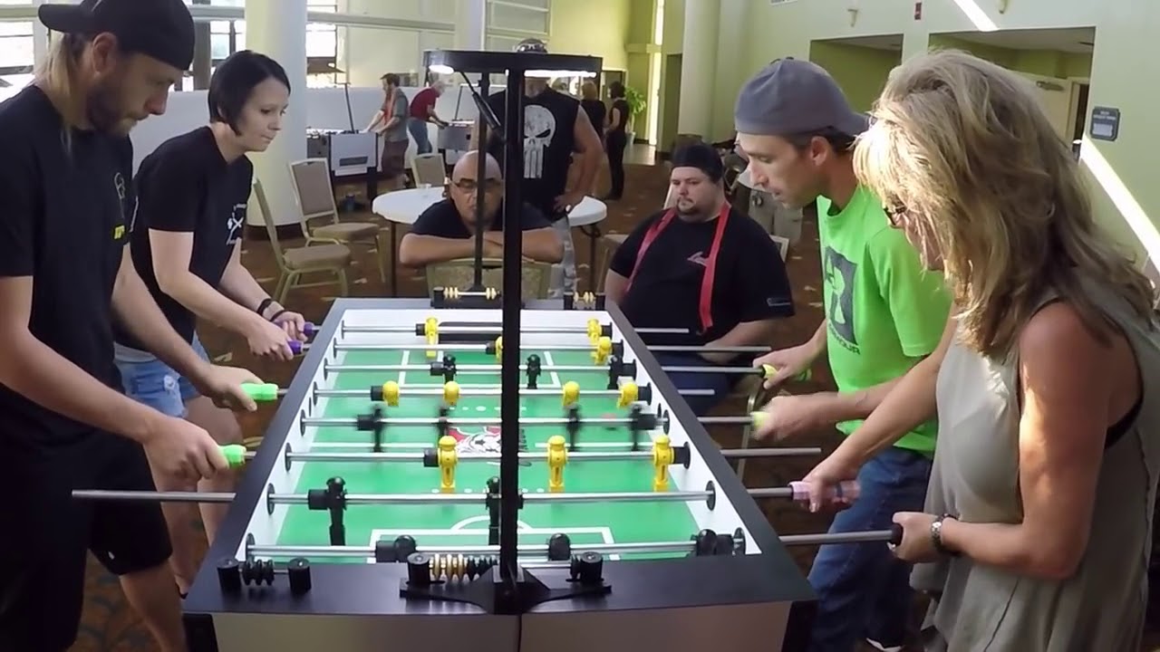 Foosball Open Mixed Doubles Finals Tennessee State, 2016 YouTube