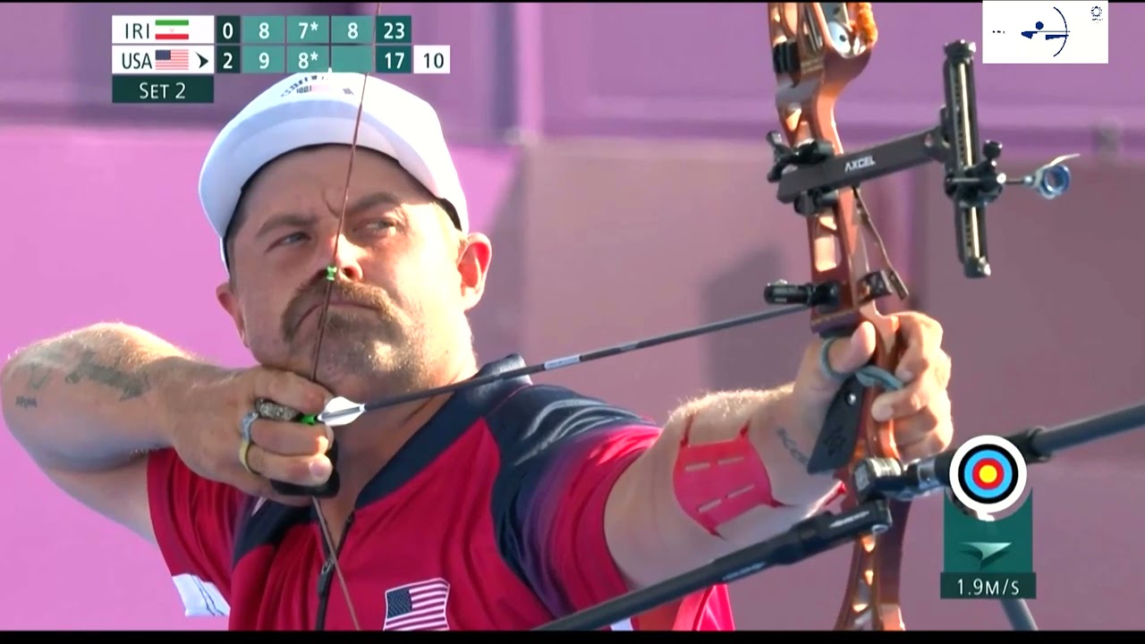 Brady Ellison V Milad Vaziri - Tokyo 2020 Archery Mens Ind. 1/32 Round