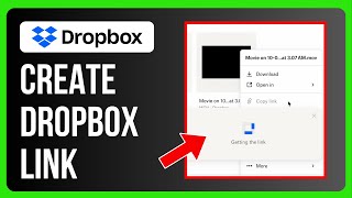 How to Create Dropbox Link