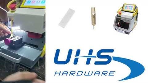 How To Calibrate a SEC-E9 Key Cutting Machine