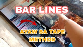 Di Makuha Sa Tape Method Tcl 43P6Us Vertical Bar Lines Problem.