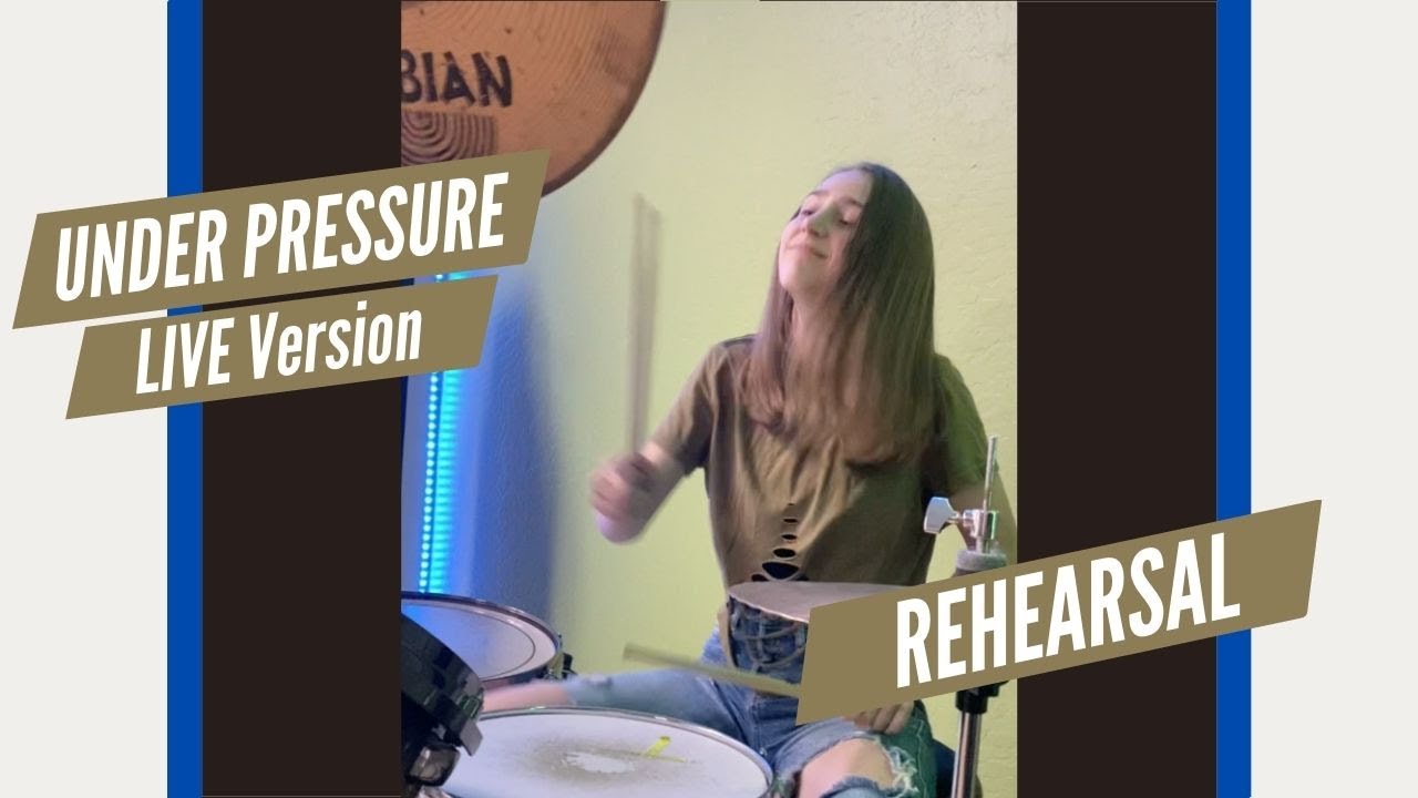 Under Pressure - Queen & David Bowie (Cover) LIVE by Young Musicians (Drum Cam) #Shorts adlı videoyu YouTube'da izle Under Pressure - Queen & David Bowie (Cover) LIVE by Young Musicians (Drum Cam) #Shorts adlı videoyu YouTube'da izle