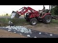 How to Build a Drainage Ditch with a Land Plane and Tractor