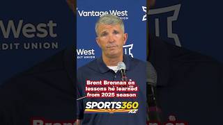 Arizona Football Coach Brent Brennan on lessons learned from 2025