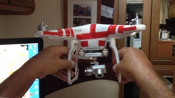 Don Hardman DJI Phantom 2 Vision + Camera Gimbal problem.
