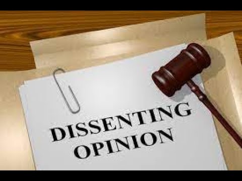 Istilah Hukum &quot; Dissenting Opinion&quot;