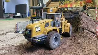 rc construction accident on site #caterpillar