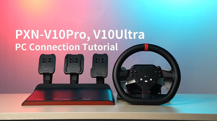 PXN V10 PRO, ULTRA Direct Drive Bundle & PC Connection Tutorial