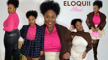 Vlogmas Day 15 - @ELOQUII Plus Size Try on Haul | Winter Outfit Inspo