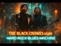 The Black Crowes style | Hard Rock Blues Machine