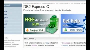 Downloading DB2 Express-C