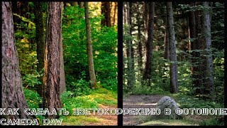 Cупер цветокоррекция в фотошопе через camera raw Cупер цветокоррекция в фотошопе через camera raw