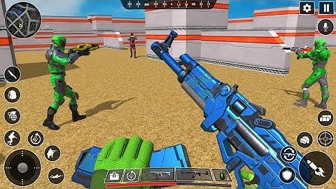 Modern FPS Robot Gun Games  _ Fps Robot Games _ Android Gameplay