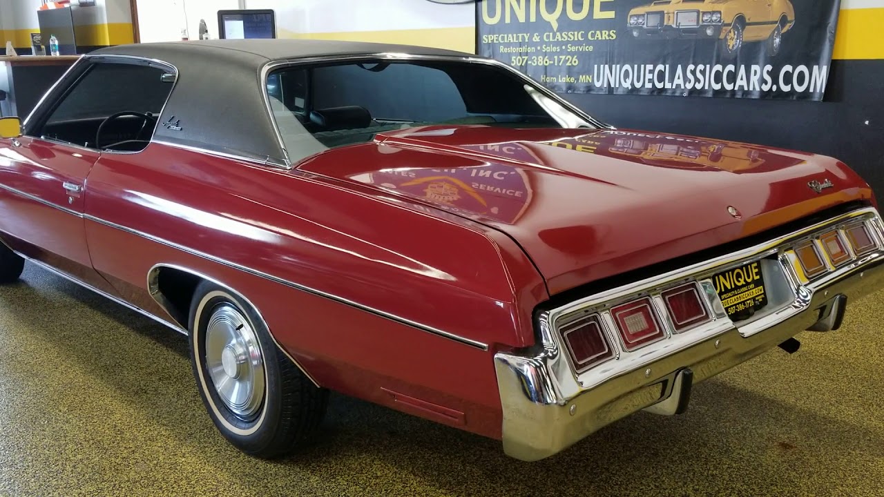 1973 Chevrolet Impala Custom 2 Owner Original Miles For Sale