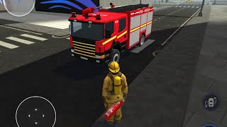 Emergency Fire Rescue Fire Fighter Game For Android IOS Firetruck Game Android Gameplay screenshot 5
