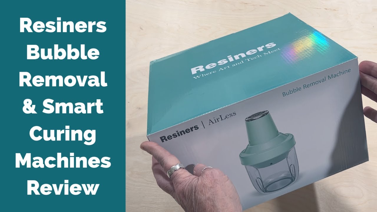 105. NEED CRYSTAL CLEAR RESIN? Product Review of Resiners Airless Bubble  Removal Machine!! #resinart 