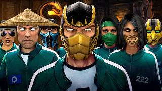 Can Mortal Kombat Characters Survive Squid Game?