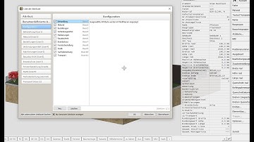 cadwork 3d V28 Verwaltung der Attribute