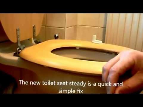 Loose Toilet Seat How To Repair A Wobbly Quickly And Easily Steadyseat You - How To Fix A Wobbly Toilet Seat Uk