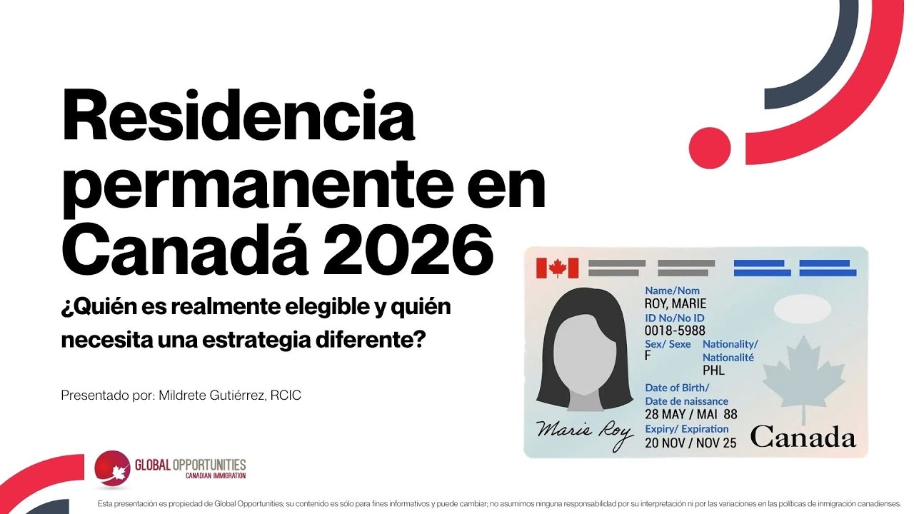 Residencia Permanente en Canadá 2026: Por Qué Aplicar es Fácil, Pero Ser Elegido NO