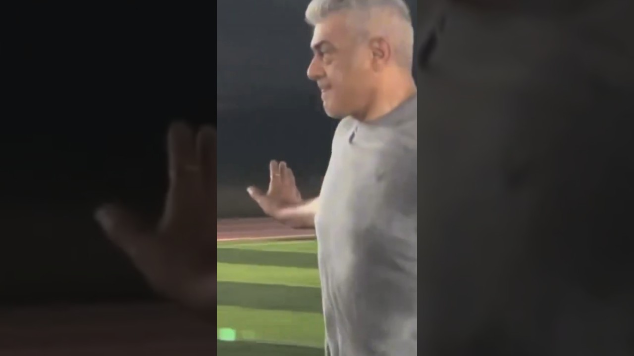 Ajith Kumar 😎 Playing Cricket AK Latest Video #ajith #ajithkumar #cricket #thala #playing #batting