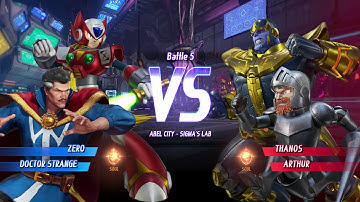 Marvel Vs Capcom Infinite  Arcade Mode 2 with Zero & Doctor Strange