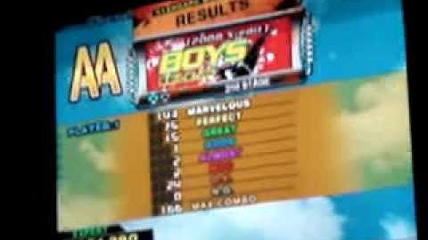 DDR X Boys(2008 X-edit) - Smile.dk - Expert - Score Chart