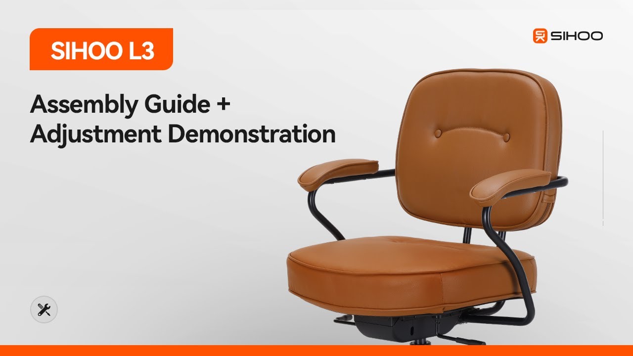 Sihoo L3 Leather Chair Assembly Guide & Adjustment Demonstration