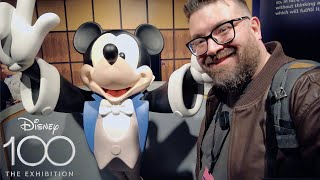 Opening Day Of The Disney 100 Exhibition in London
