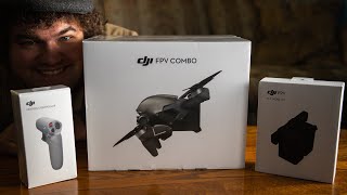 DJI FPV Drone Unboxing Video + Motion Controller & Fly More Kit