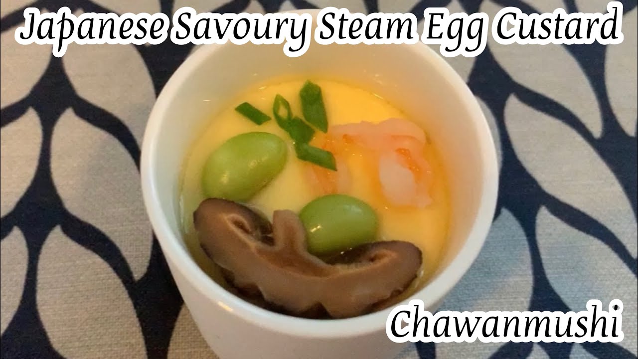 Japanese Chawanmushi Recipe #Homecooking #Japan #Chawanmushi 