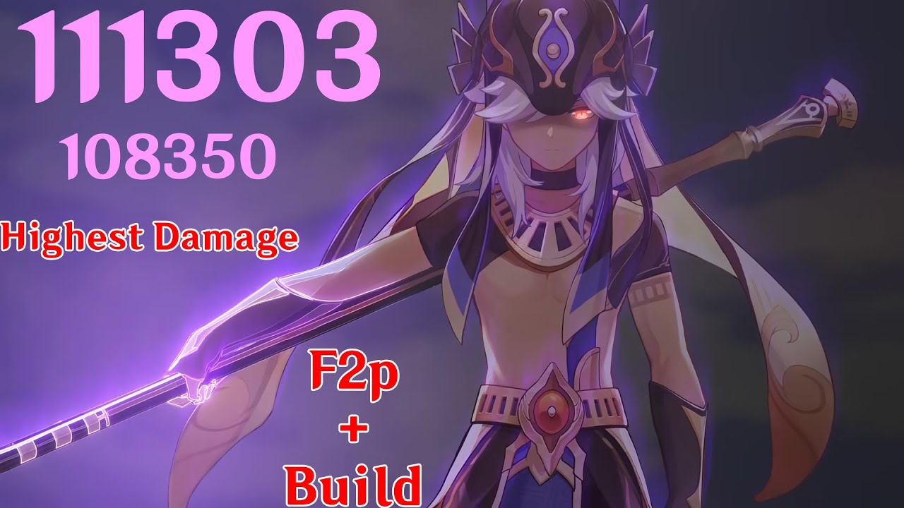 F2P Cyno Highest Damage Build YouTube F2P Cyno Highest Damage Build YouTube
