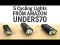 5 Cycling Lights from Amazon for under $70
