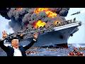 5 MINUTES AGO! A US aircraft carrier was targeted by a crazy Yank-141 attack, look what happened!