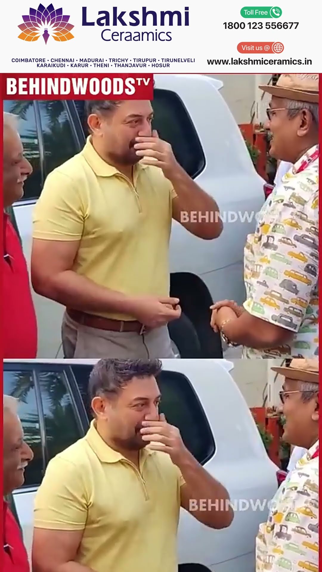 இத ஓட்டவே தனி கொடுப்பினை வேணும்...கெத்தா வந்த VINATAGE Cars ? அசந்து போன Arvind Swamy